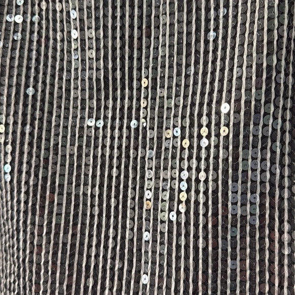 Michael Kors Striped Sequin Mini Skirt Size 2 - Picture 2 of 8